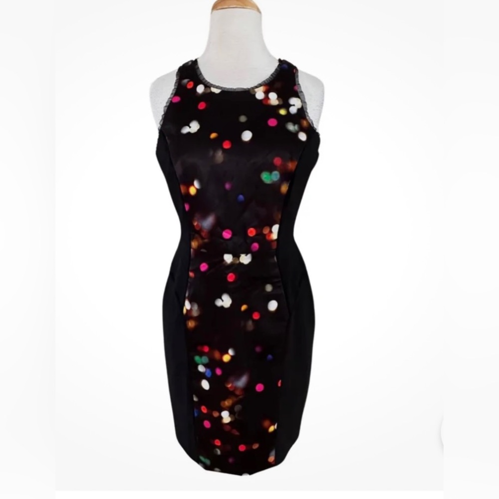 Milly Multi Color Polka Dress sz 0